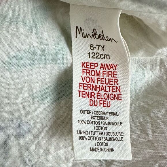 Mini Boden size 6-7 Dragons, Knights and Castles Dress - Picture 5 of 6